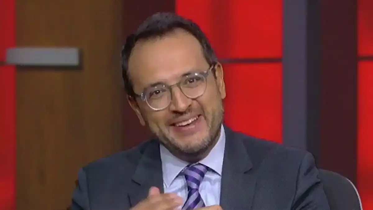 Ciro Procuna, comentarista deportivo.