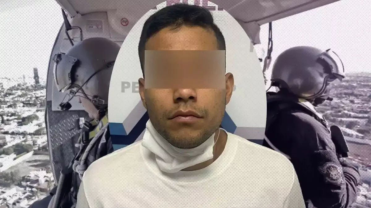 “El Pino” fue detenido con el uso de helicópteros de Puebla.