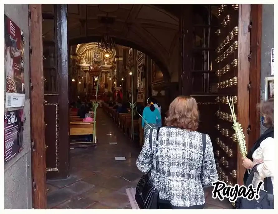 Domingo de Ramos en Puebla.