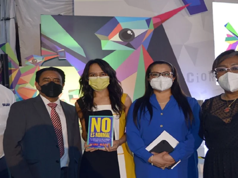 Viridiana Ríos en la Fenali 2022.