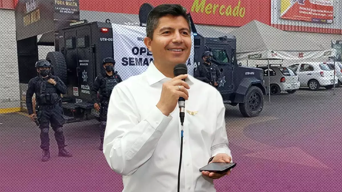 Eduardo Rivera, alcalde de Puebla.