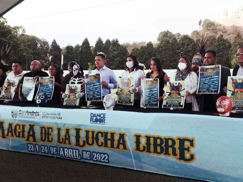 Espectáculos de Lucha Libre gratis en San Andrés Cholula