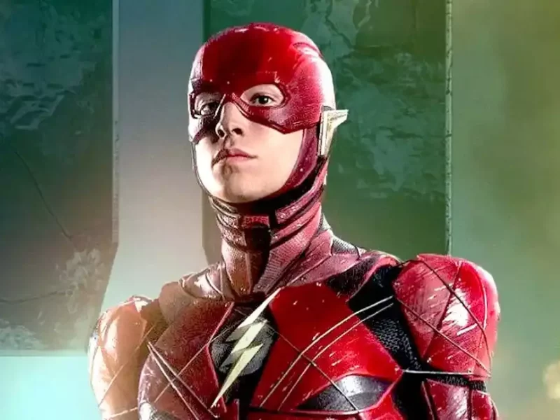 Ezra Miller como "The Flash".