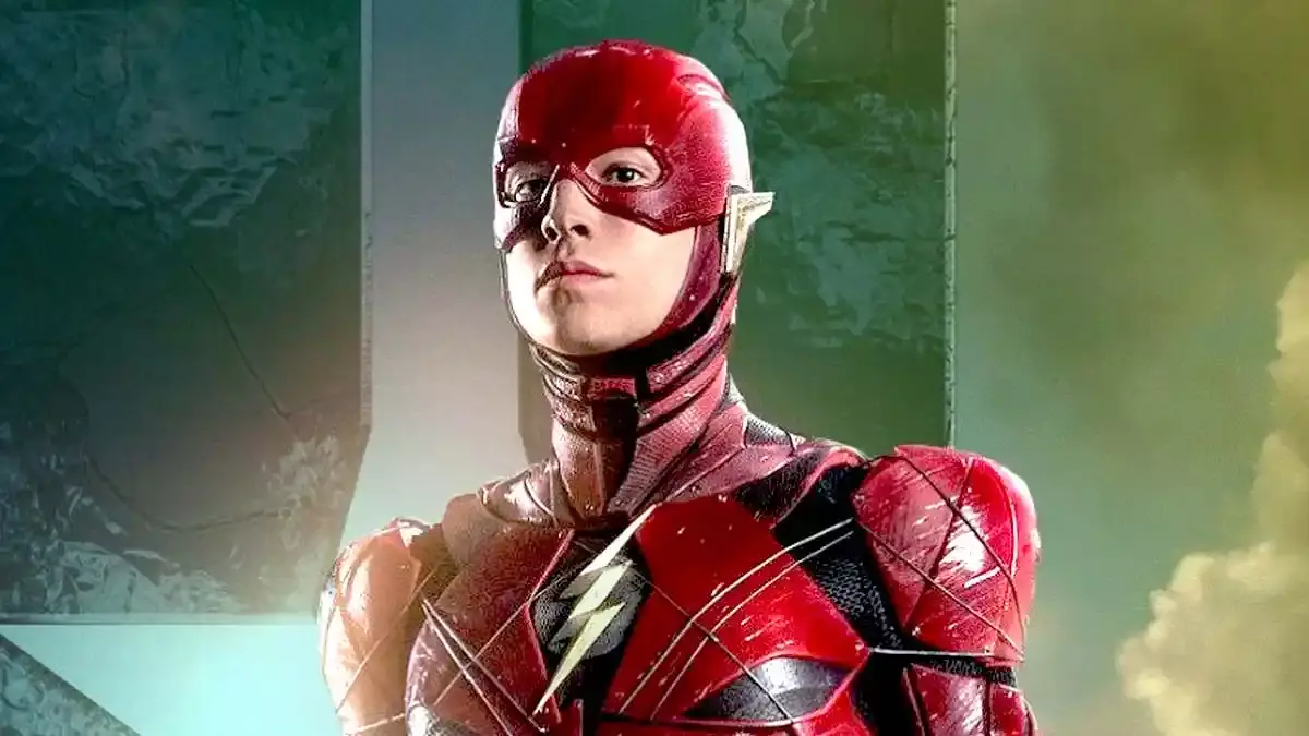 Ezra Miller como "The Flash".