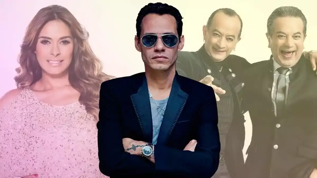 Galilea Montijo, Marc Anthony y los Mascabrothers.