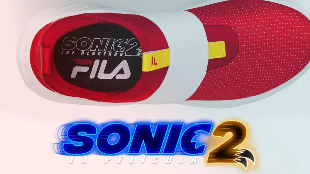 Fila y Sonic 2: La película.