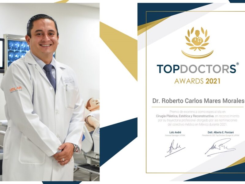 Director académico UDLAP dentro del Top Doctors Awards 2021