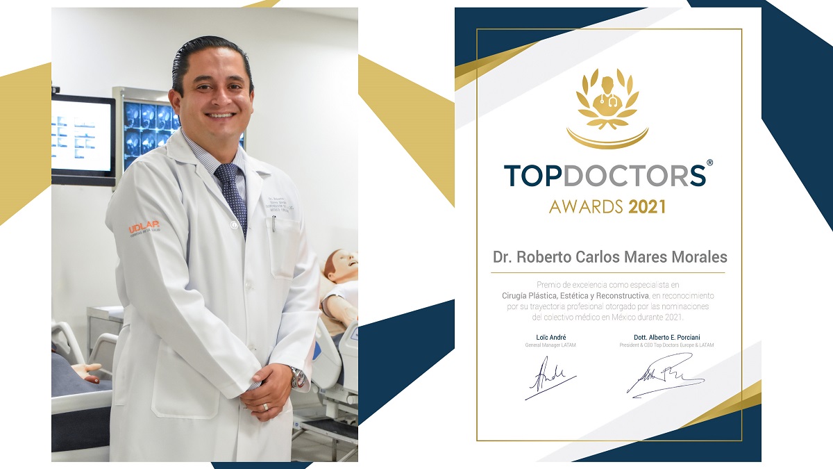 Director académico UDLAP dentro del Top Doctors Awards 2021
