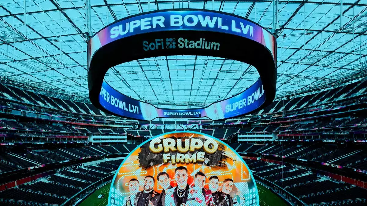 Grupo Firme tiene en la mira el Super Bowl