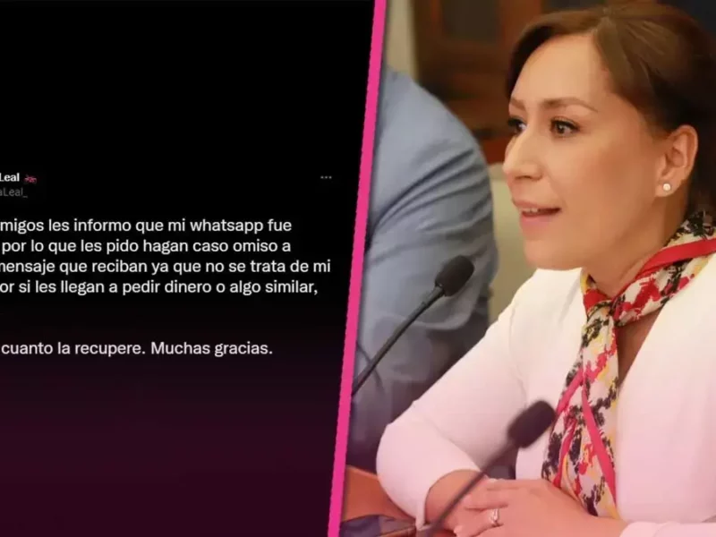 Guadalupe Leal, diputada local del PAN.