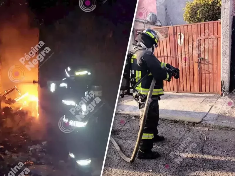 Ocurren dos incendios y una fuga de gas natural en Puebla.