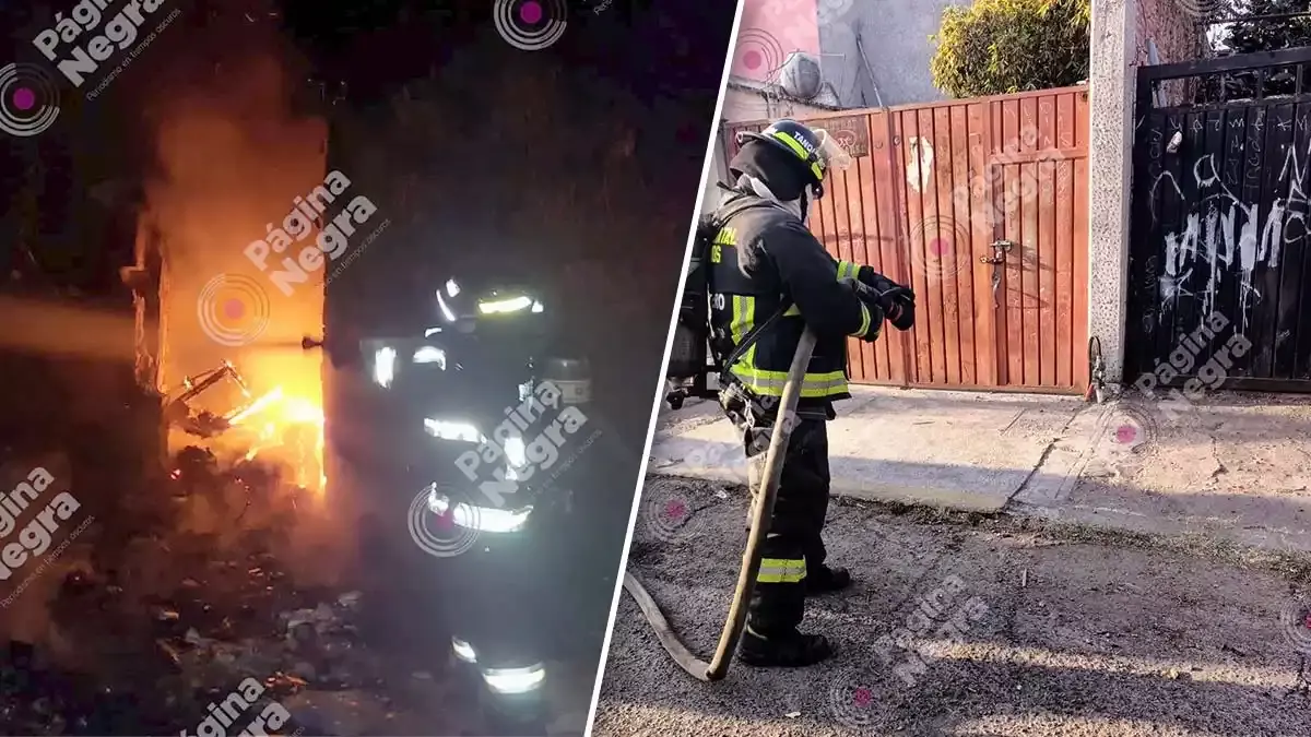 Ocurren dos incendios y una fuga de gas natural en Puebla.