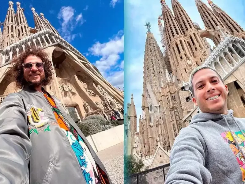Luisito Comunica y Alex Tienda.