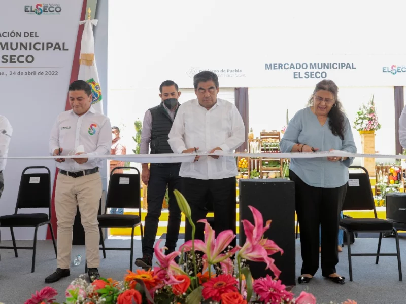 Miguel Barbosa, gobernador de Puebla.