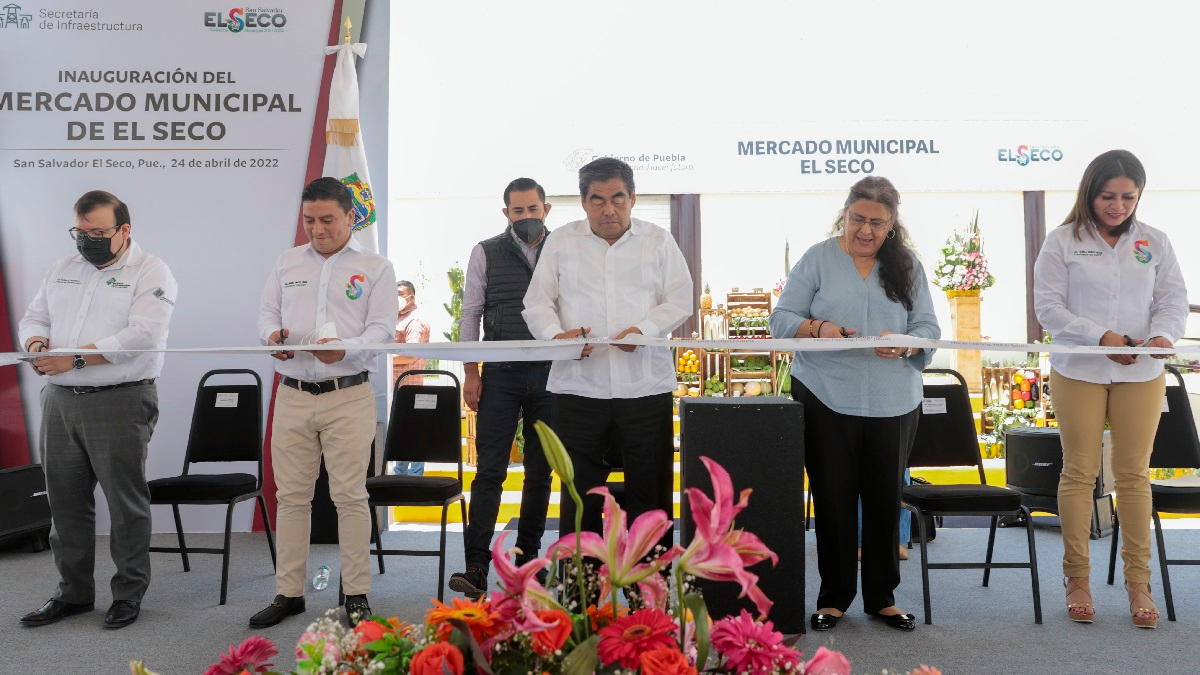 Miguel Barbosa, gobernador de Puebla.