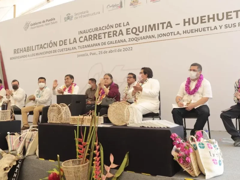 Miguel Barbosa, gobernador de Puebla.