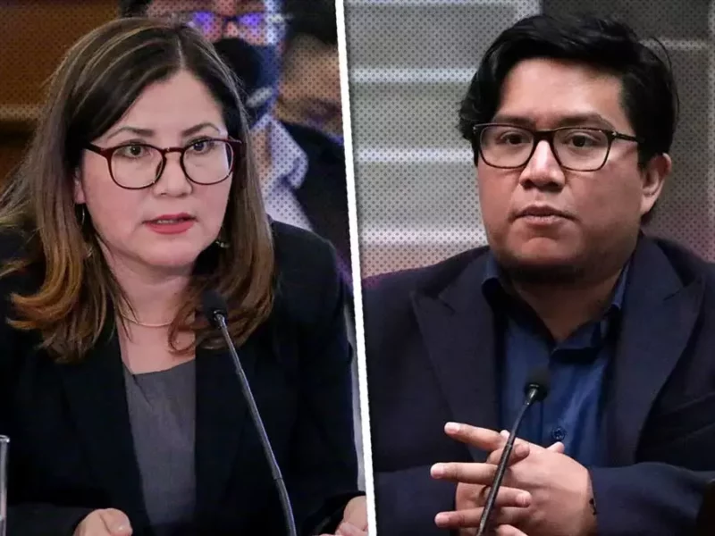 Magaly Herrera y Damián Romero.