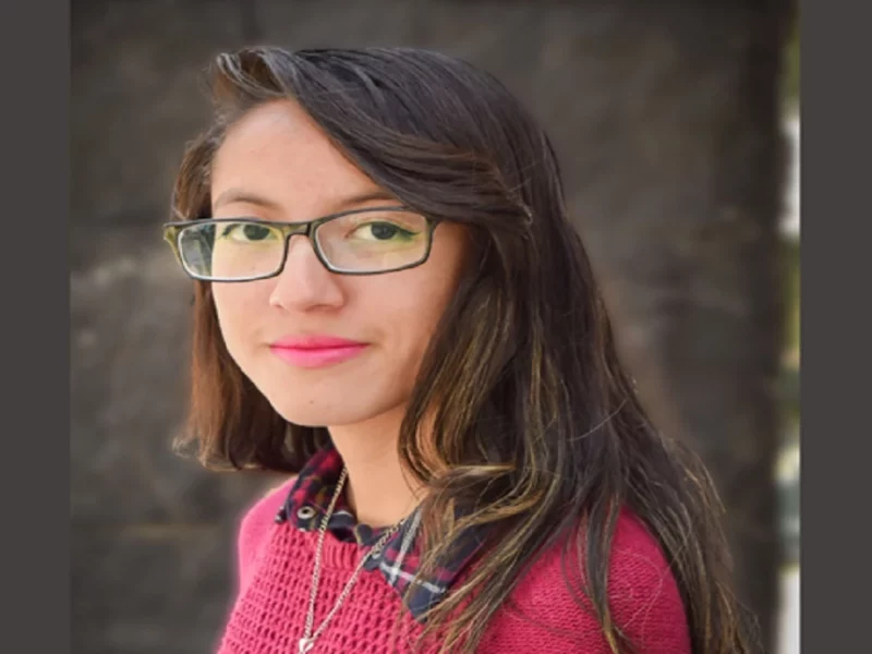 Michelle Garcés Alcántara gana tercer lugar en el Primer Concurso Nacional de Ensayo Vivencial.