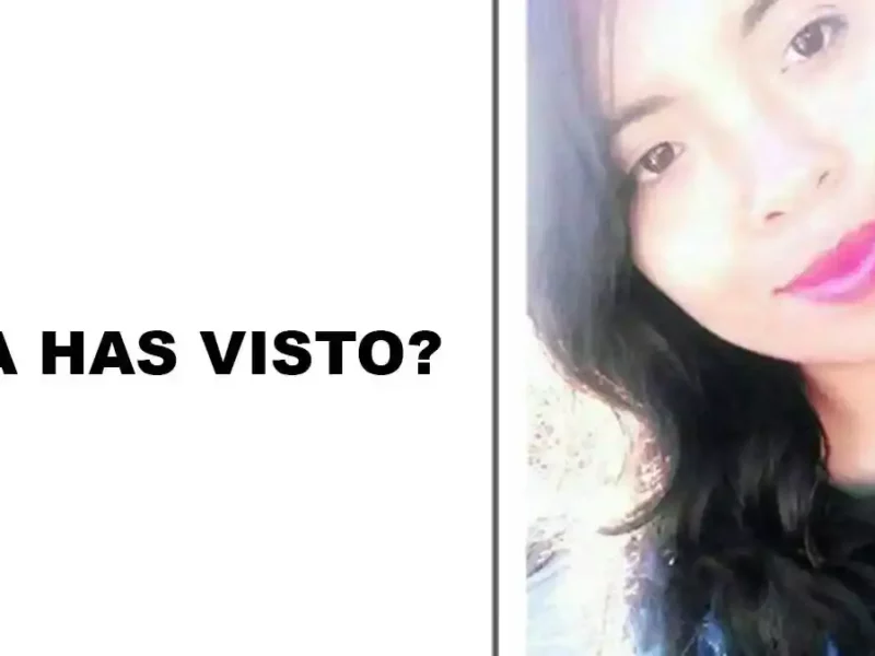 Moncerrat Santos, desaparecida en Puebla.