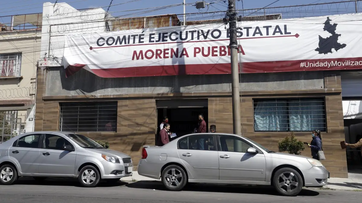 Morena en Puebla.