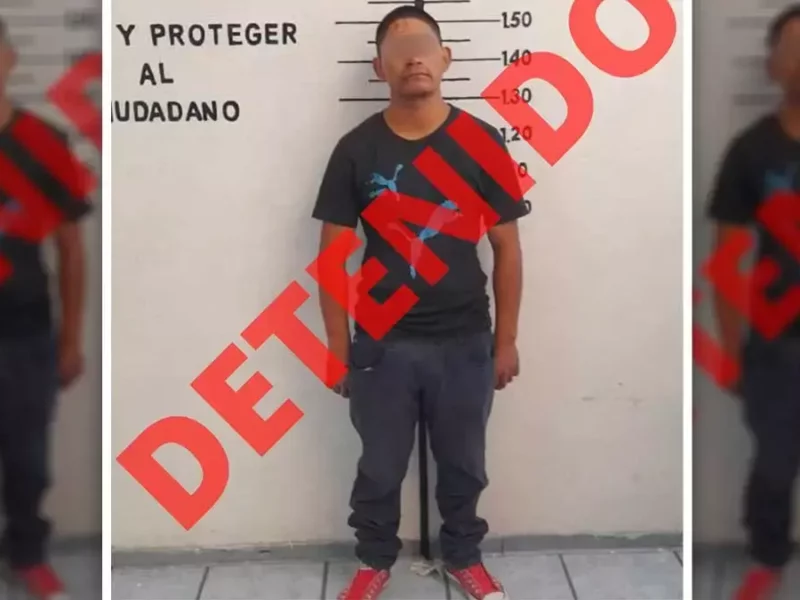 Hombre agrede físicamente a su hermana en San Pedro Cholula.