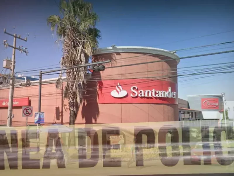 Roban 2 millones de pesos de Santander en Calzada Zaragoza de Puebla.