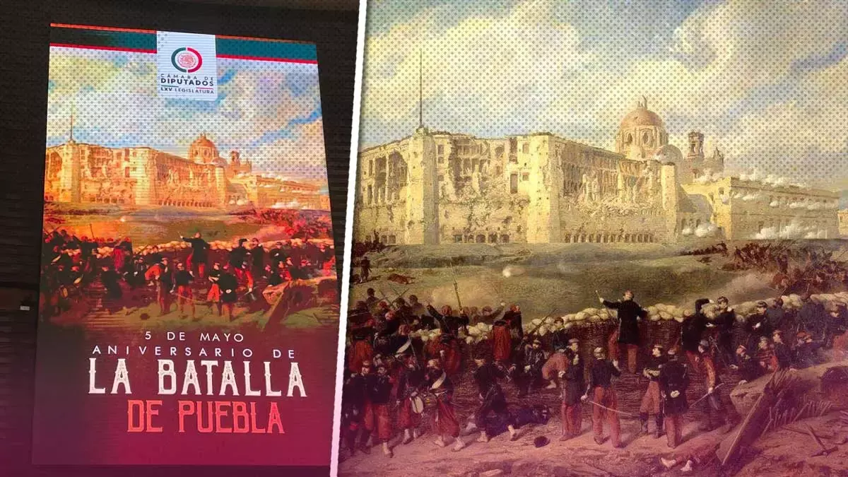 Conmemoran la Batalla del 5 de Mayo en la Cámara de Diputados y se equivocan