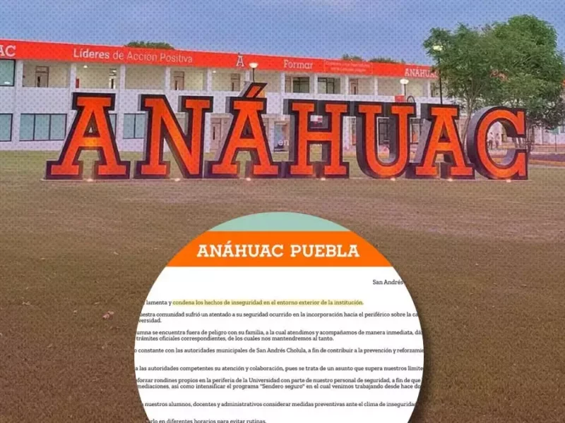 La Anáhuac informó que el intento de levantón sucedió en la incorporación al periférico sobre la calle Orión Norte.