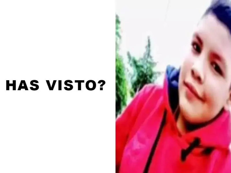 Ángel Gabriel Sánchez, de 12 años, desapareció en el Triángulo Rojo.