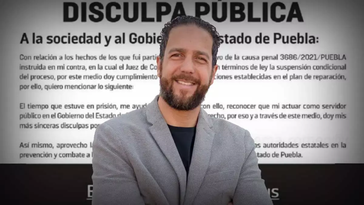 Así se disculpó el morenovallista Bernardo Fernández Tanus.