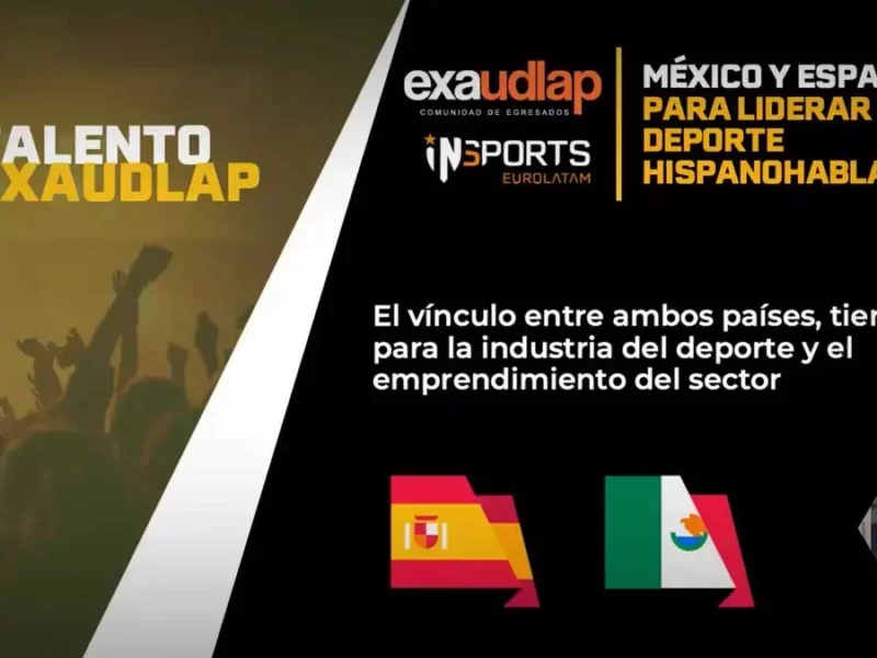 Egresado de la UDLAP participa en foro jueves de negocios.