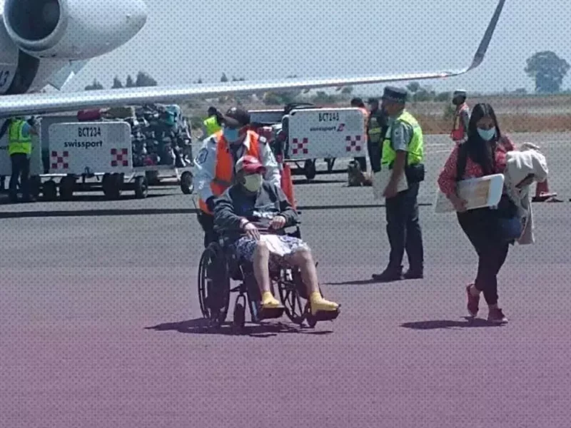 Trasladan a poblano de Houston a Cuetzalan.