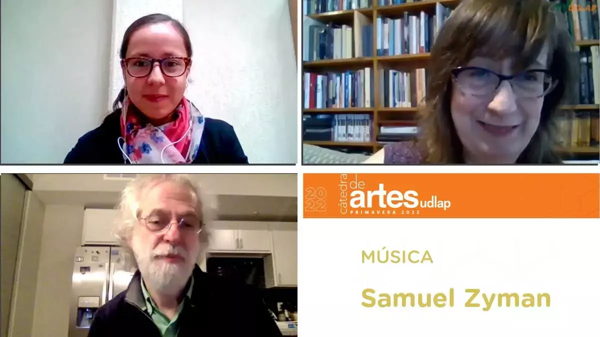 Cátedra de Artes UDLAP recibe a Samuel Zyman.