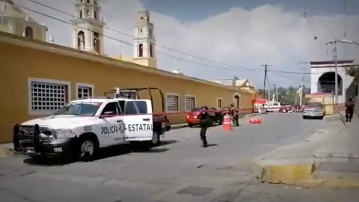 Reportan artefacto explosivo en Chiautzingo.