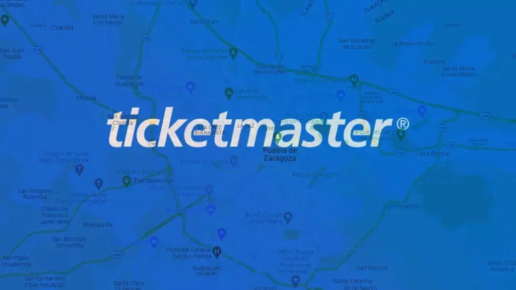 Aquí los centros físicos de Ticketmaster