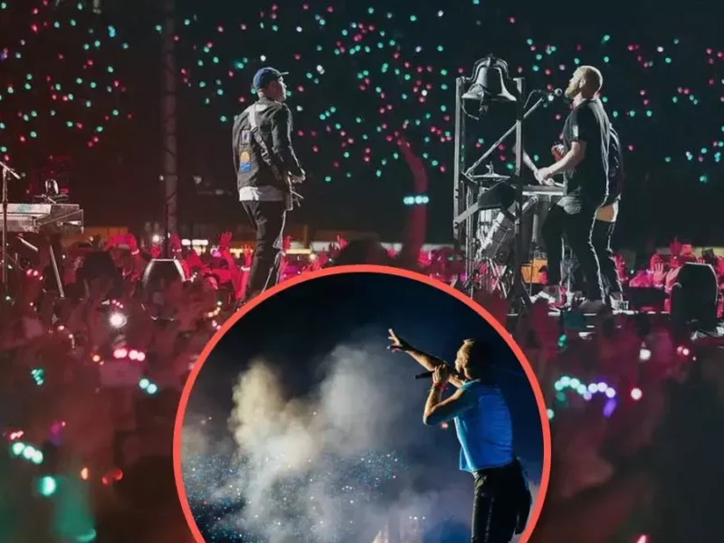 oldplay canta “Amor Eterno” en el Foro Sol