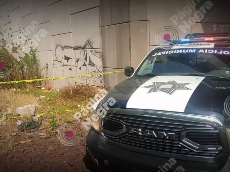 Hallan cadáver de hombre en situación de indigencia.