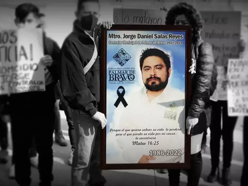 Manifestación para exigir justicia por la muerte del Jorge Daniel.