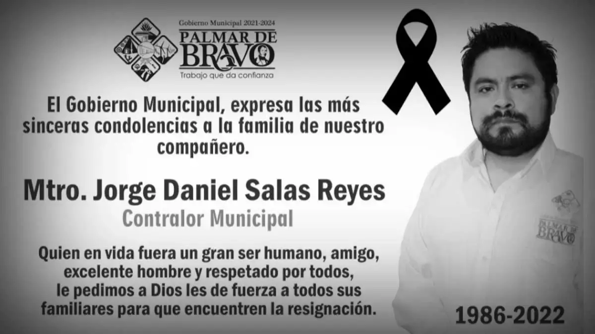 El hombre atropellado en San Manuel era contralor de Palmar de Bravo.