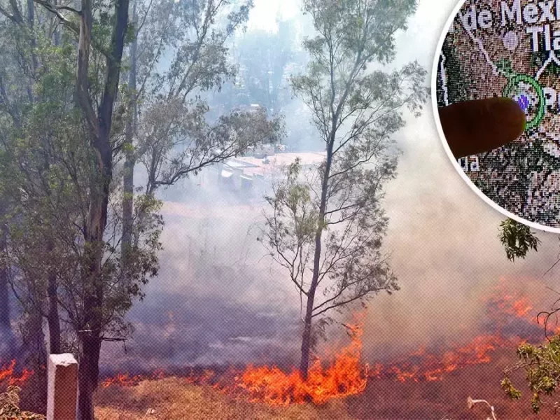 Puebla es el cuarto estado con más incendios forestales