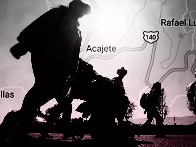 En Acajete operan 30 casas de seguridad para tráfico de migrantes