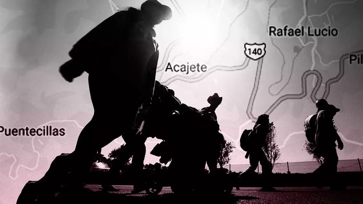 En Acajete operan 30 casas de seguridad para tráfico de migrantes