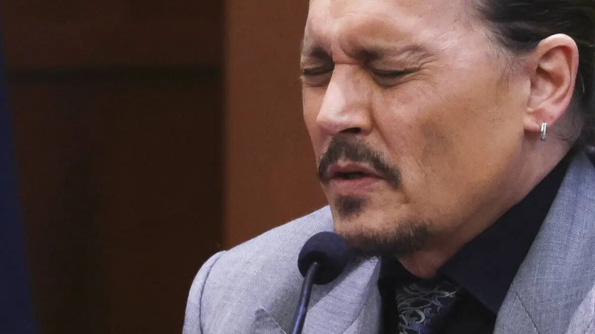 Johnny Depp, actor y productor estadounidense.