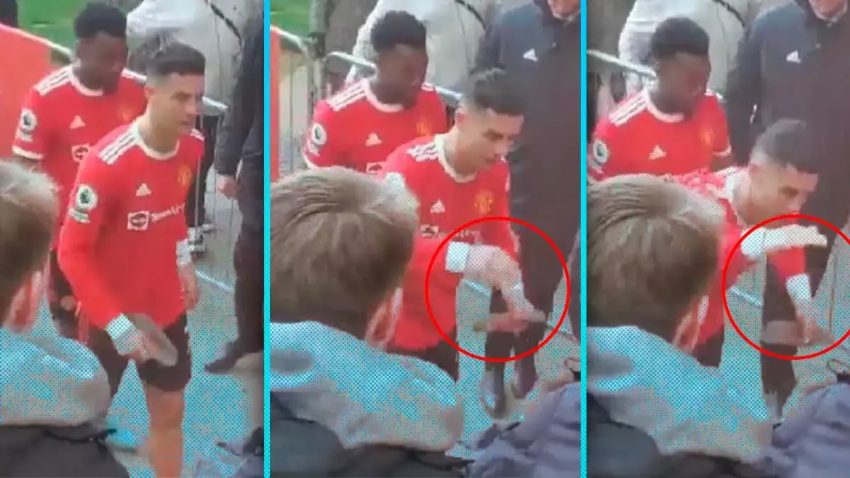 Cristiano Ronaldo le pega a niño autista.