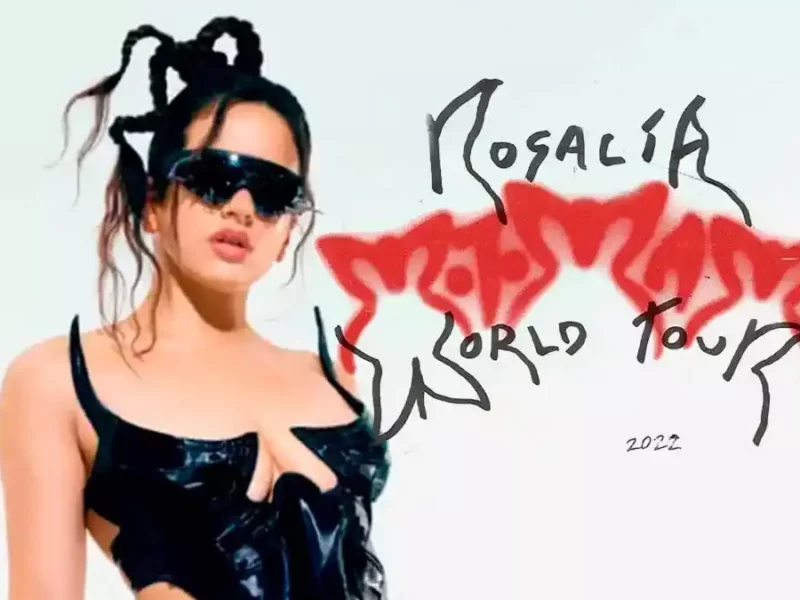 Rosalía, cantante y compositora española.