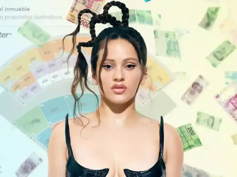 Rosalía, cantante y compositora española.