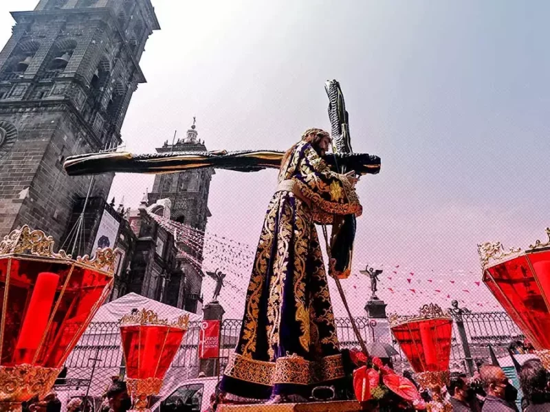 Así se vive la Semana Santa en Puebla este 2022.