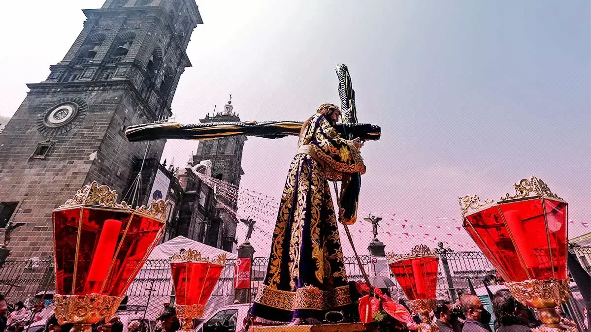 Así se vive la Semana Santa en Puebla este 2022.