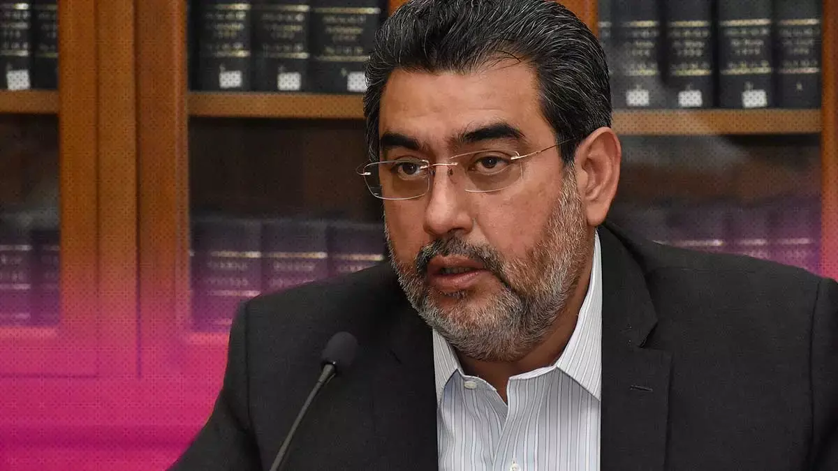 Sergio Salomón Céspedes, diputado local por Morena.