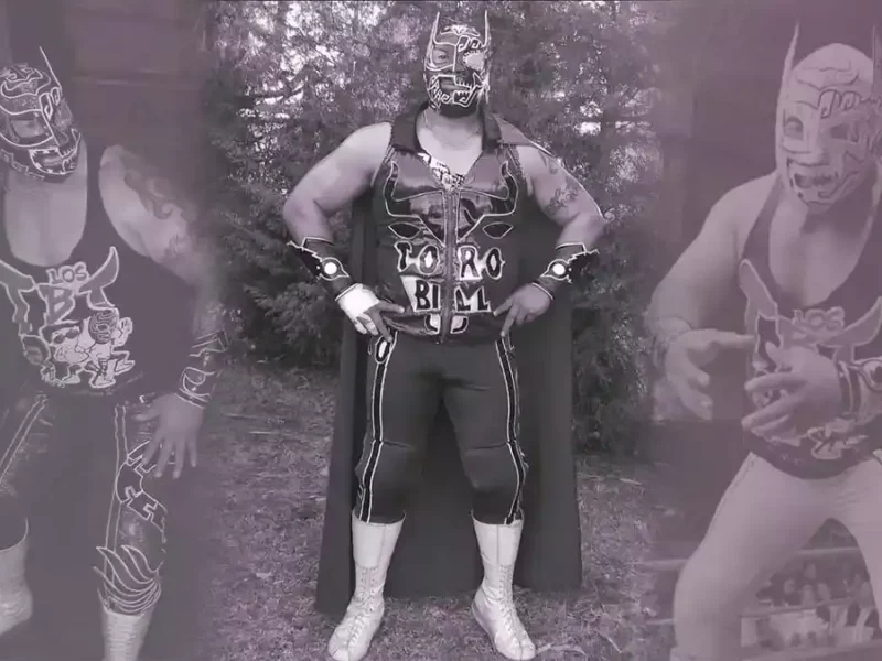 Toro Bill Jr., luchador poblano.